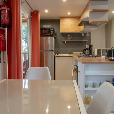 La Du Bassin Mobil-home Tatil Evi *